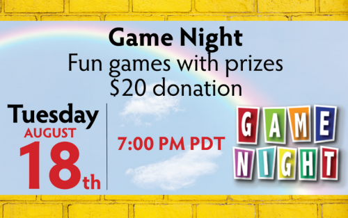 Virtual Game Night (Fundraiser)