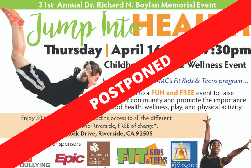 Dr. Richard N. Boylan Memorial Childhood Health & Wellness “Jump Into Health” Event