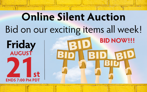 Online Silent Auction (Ends Friday @ 7 PM)
